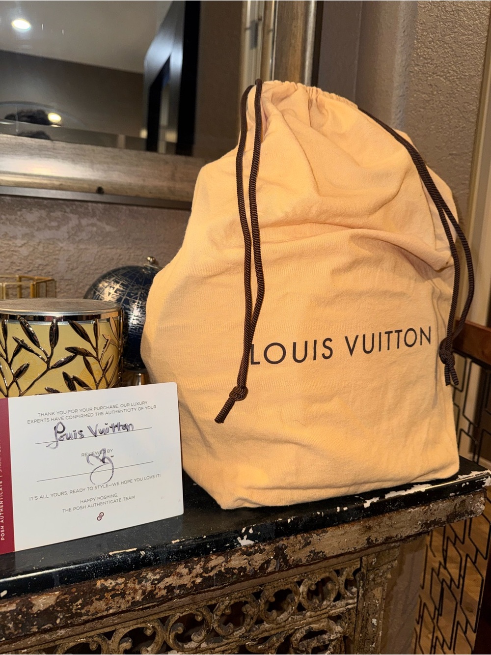 Elegant monogram MM Louis Vuitton Ellipse - Picture 8 of 10